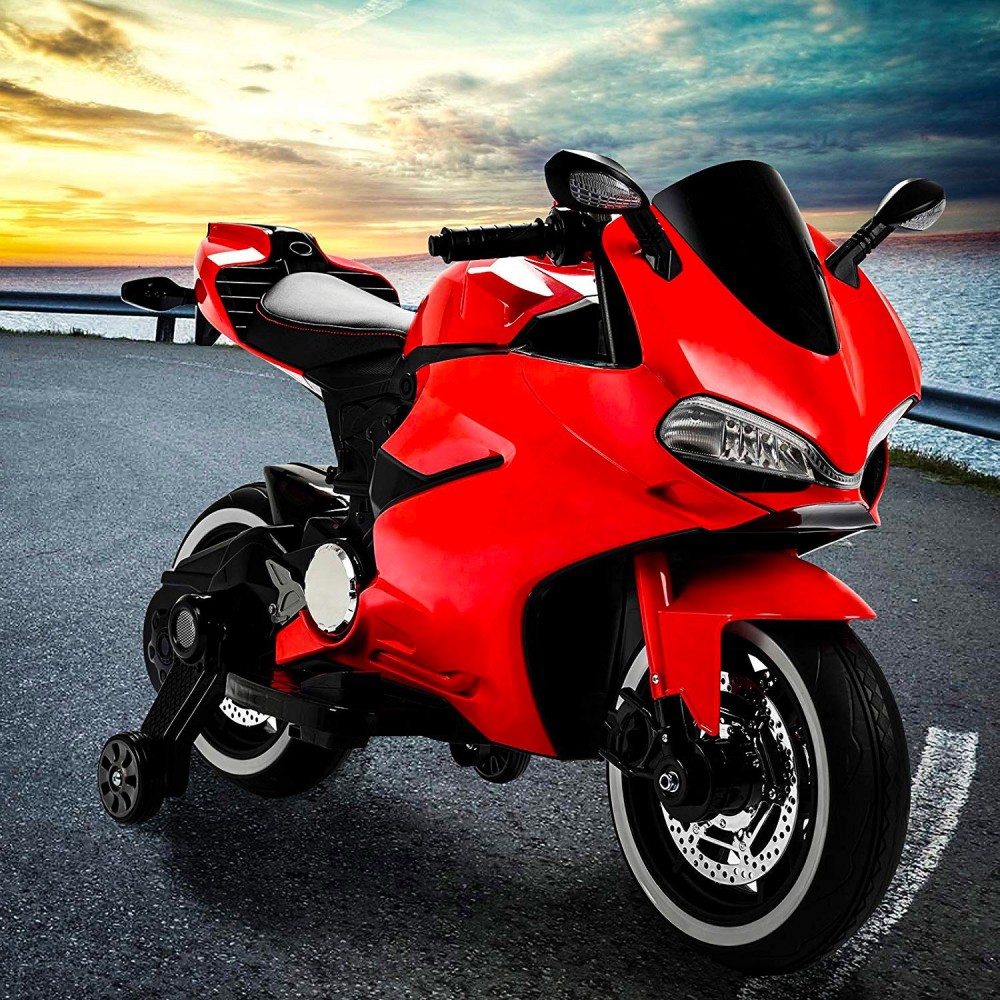 Moto da Strada BKT B39326 per bambini con luci...