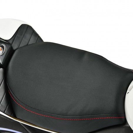 Moto da Strada BKT B39326 per bambini con luci led 12V MP3 USB sedile in pelle