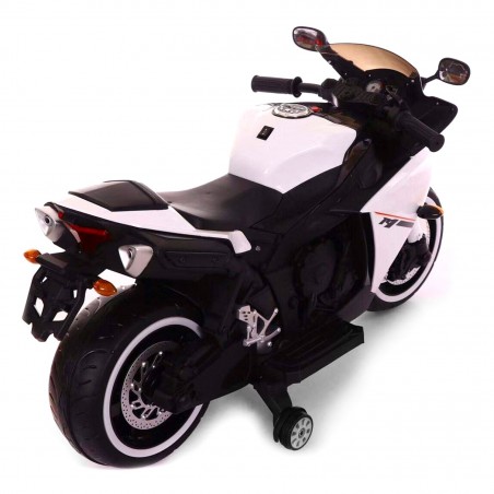 Moto Faster BKT B32150 per bambini luci e suoni 12V MP3 USB acceleratore manuale