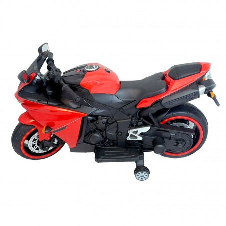 Moto Faster BKT B32150 per bambini luci e suoni 12V MP3 USB acceleratore manuale