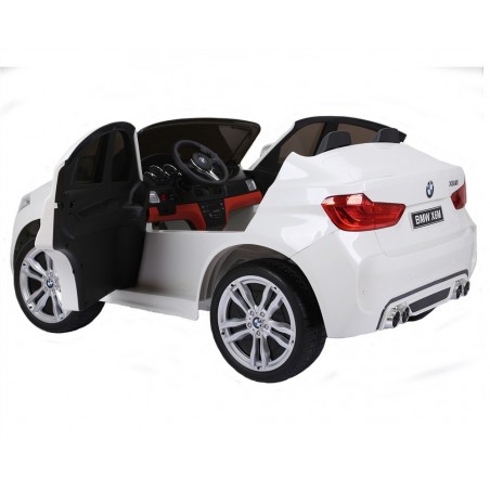 Auto elettrica bambini B80149 BMW X6 BIPOSTO 12V telecomando RADIO FM MP4 TV