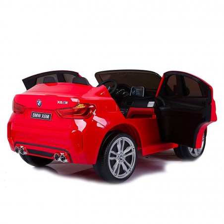Auto elettrica bambini B80149 BMW X6 BIPOSTO 12V telecomando RADIO FM MP4 TV