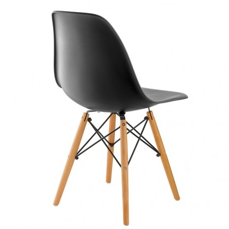 Set di 4 sedie Supreme Design VESTIAMO CASA 686801 gambe legno Seduta Rigida
