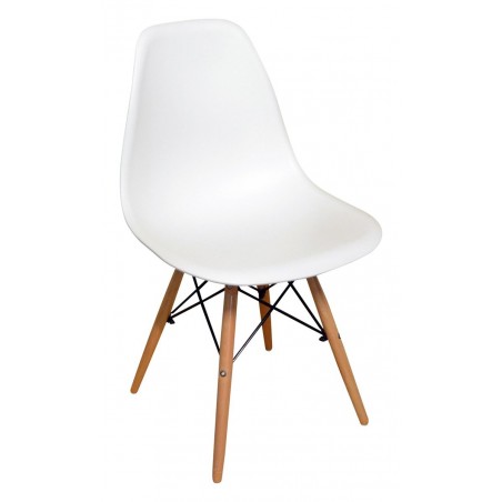 Set di 4 sedie Supreme Design VESTIAMO CASA 686801 gambe legno Seduta Rigida