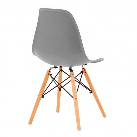 Set di 4 sedie Supreme Design VESTIAMO CASA 686801 gambe legno Seduta Rigida
