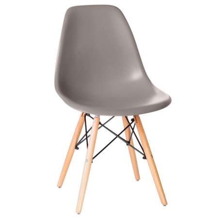 Set di 4 sedie Supreme Design VESTIAMO CASA 686801 gambe legno Seduta Rigida