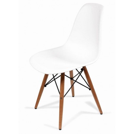 Set di 4 sedie Supreme Design VESTIAMO CASA 686801 gambe legno Seduta Rigida