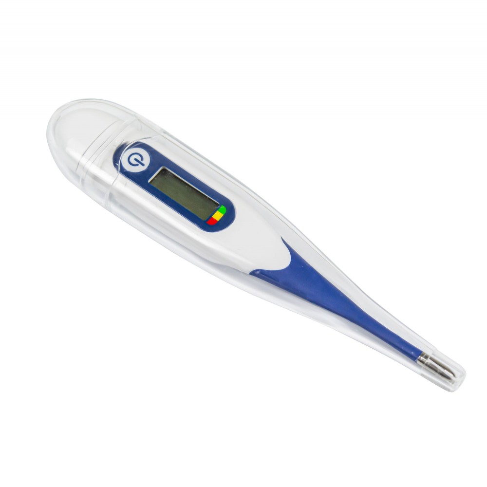 Blu Termometro digitale LCD Indicatore del misuratore di umidità delligrometro con 