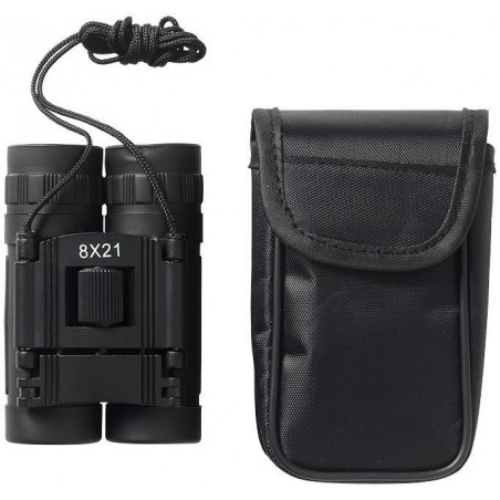 Binocolo 8x21 bullet compatto 174370 tascabile birdwatching 126 a 1000m