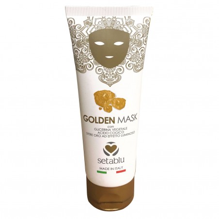 Golden Mask SETABLU 574853 con acido cogico e sfere oro effetto luminoso 75 ml
