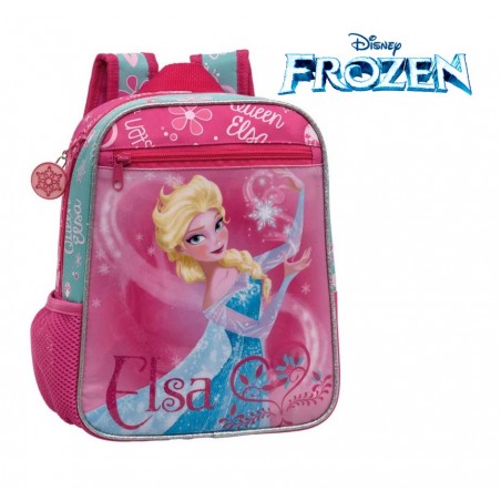 Zaino asilo e tempo libero principessa Elsa  cartella scuola Frozen Disney Junior 23 x 28 x 10 cm