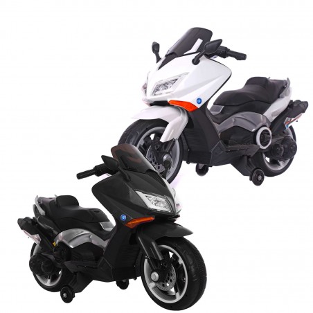 Moto MAGNUM BKT 12V elettrica B34707A per bambini con luci e suoni MP3 USB