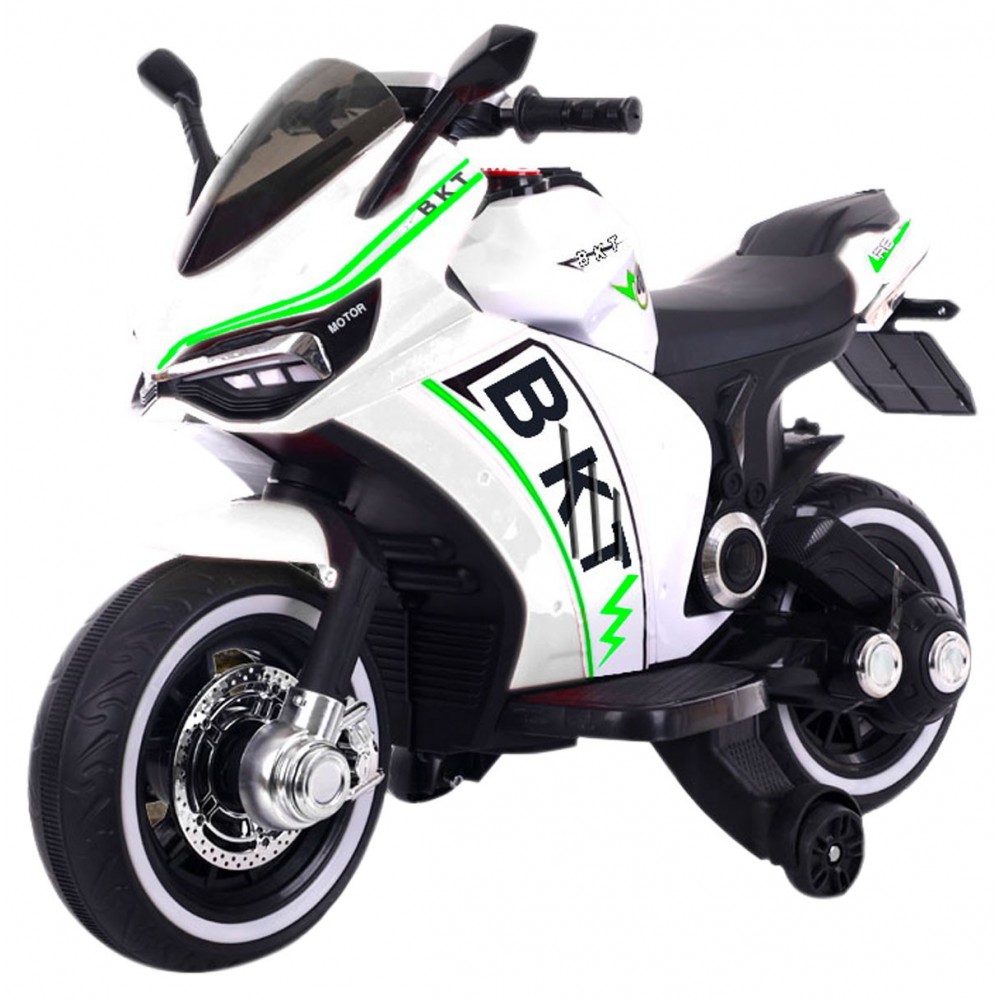 MOTO DA PISTA BKT 12V B37602A per bambini mp3...
