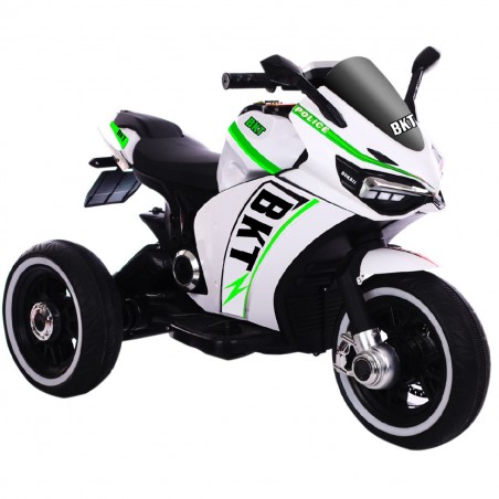 MOTO DA PISTA THREE BKT 12V B37602C per bambini mp3 luci e suoni 3 ruote USB