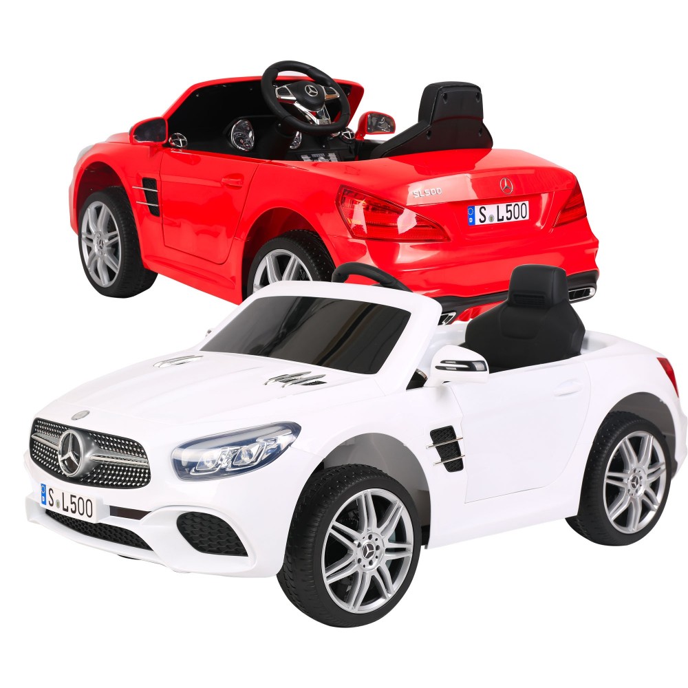 Macchina elettrica B82130 per bambini MERCEDES SL 500 AMG con radio FM bluetooth