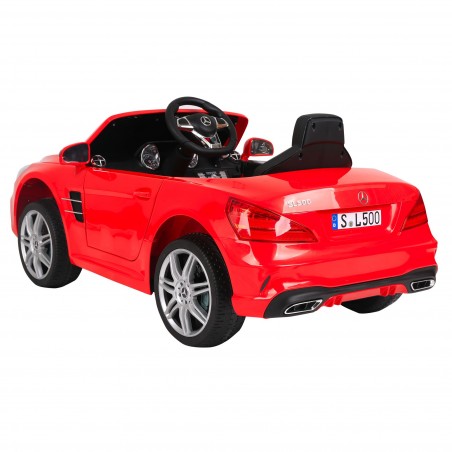 Macchina elettrica B82130 per bambini MERCEDES SL 500 AMG con radio FM bluetooth