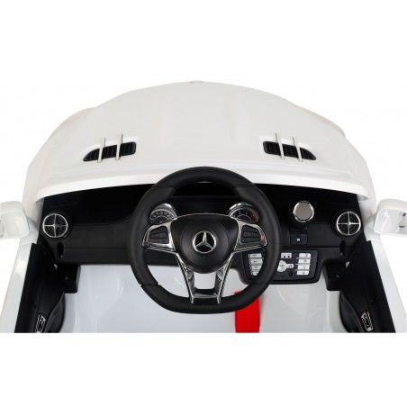 Macchina elettrica B82130 per bambini MERCEDES SL 500 AMG con radio FM bluetooth