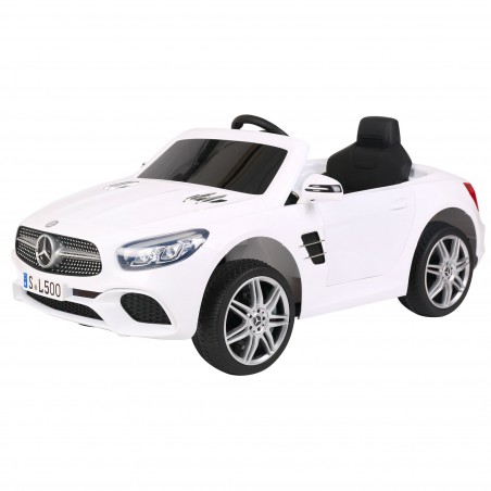 Macchina elettrica B82130 per bambini MERCEDES SL 500 AMG con radio FM bluetooth