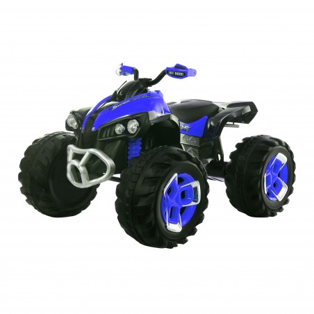 QUAD SNAKE 12V B35972 elettrico per bambini MP3 USB luci led e suoni 2x30 W