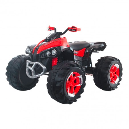 QUAD SNAKE 12V B35972 elettrico per bambini MP3 USB luci led e suoni 2x30 W