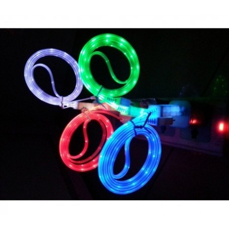 Cavo dati usb luminoso caricabatteria compatibile Iphone 5/5S/6