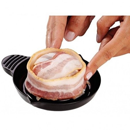 Stampo per tortine e sformatini formine per pancetta ciotole stampo per bacon microonde cucina finger food