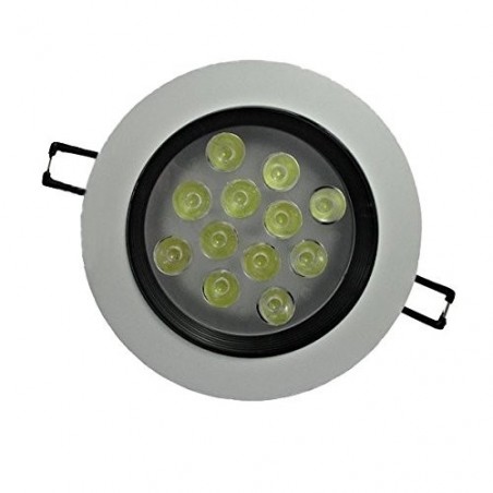 Faretto led Luce Fredda da incasso con alette a molle tondo 3-15w