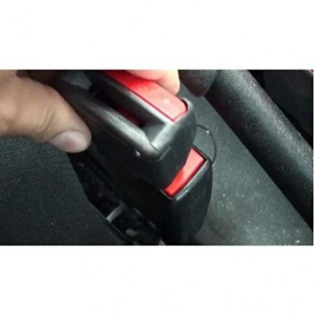 Bip Stop cinture di sicurezza 2 pezzi gancio universale annulla allarme sonoro