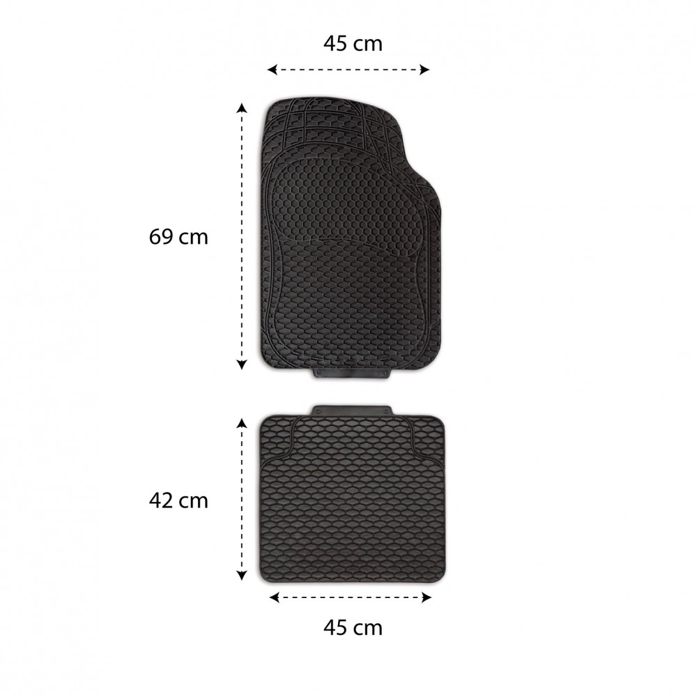 Set 4 tappetini XONE ALBATROS TANK PVC...