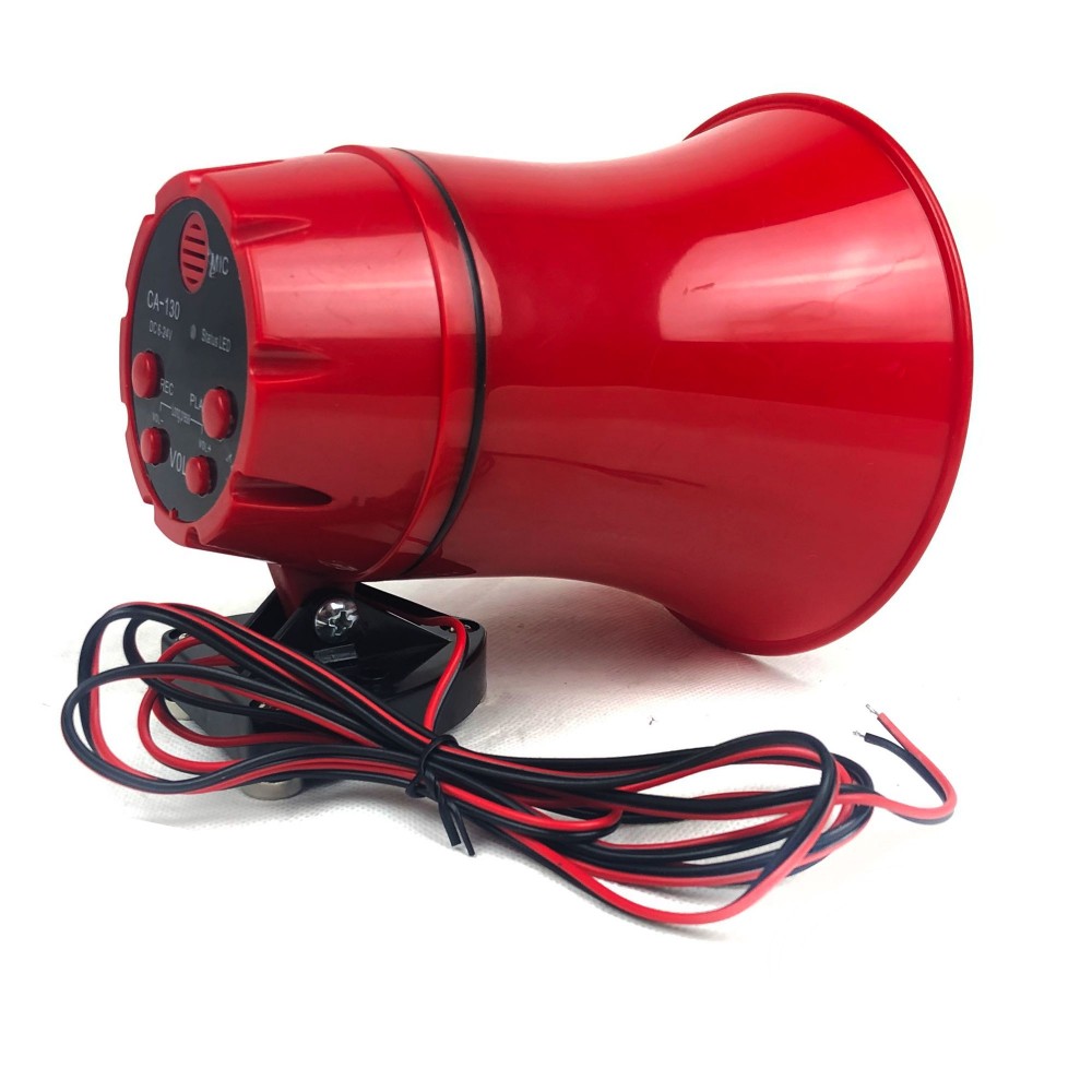 Megafono da auto CA-130 in PVC per annunci e...