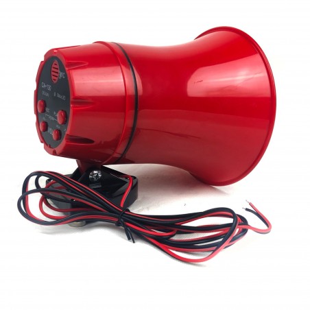 Megafono da auto CA-130 in PVC per annunci e pubblicità 25W funzione rec play