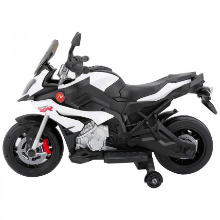 Moto elettrica Power 6V B34306 per bambini MP3 cruscotto luminoso touring