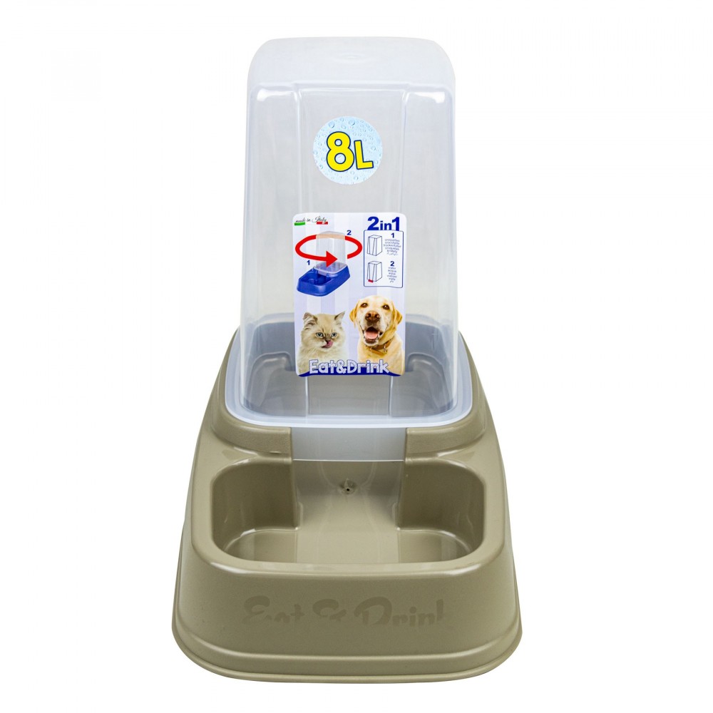 Dispenser automatico a caduta 2in1 Eat and...