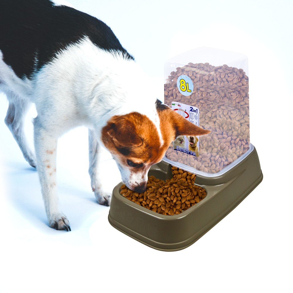 Dispenser automatico a caduta 2in1 Eat and...