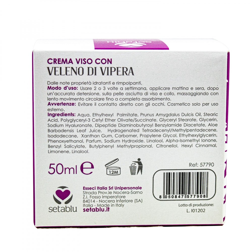 SETABLU Crema viso Veleno di Vipera 577908...
