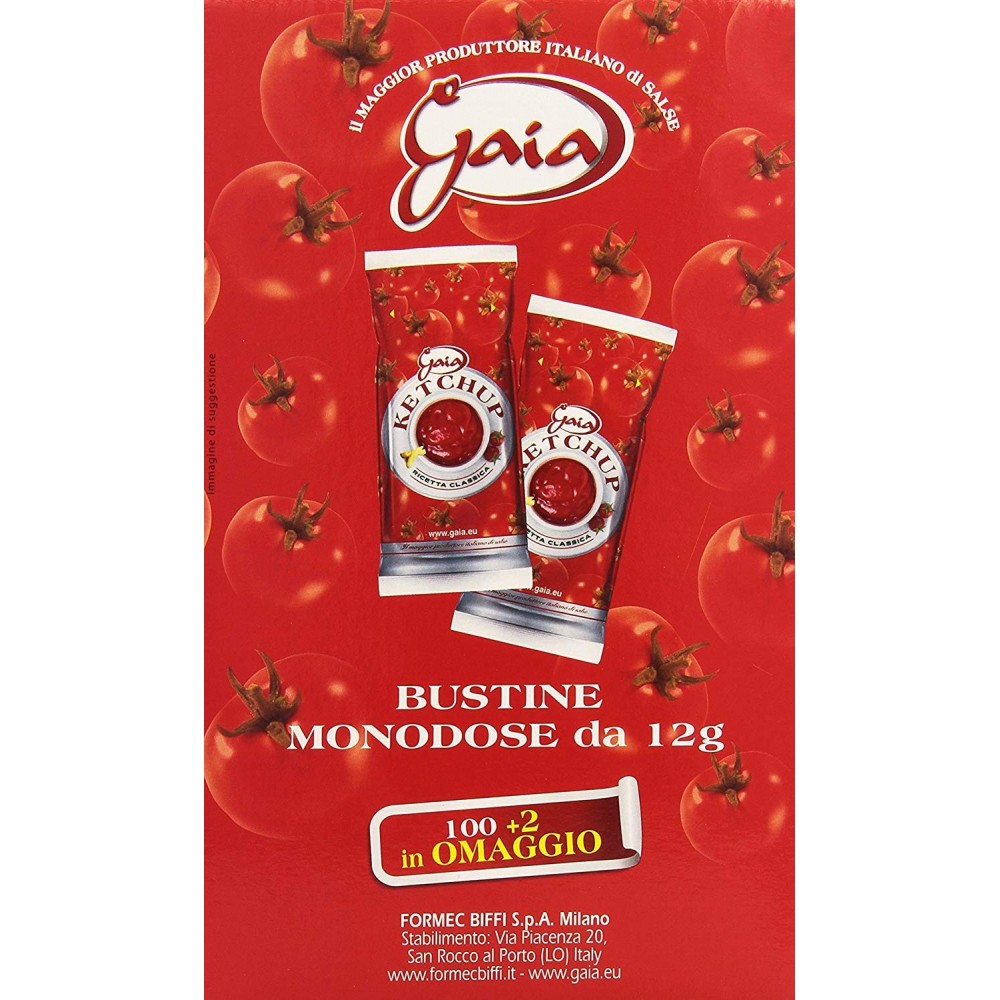 Gaia 102 + 102 Bustine mono porzione da 12 gr...