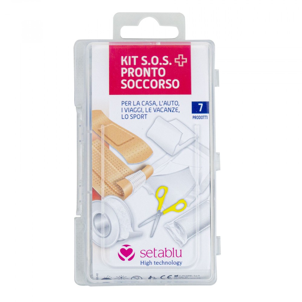 SETABLU Kit SOS Pronto soccorso 931507 cerotti...