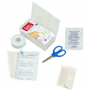 SETABLU Kit SOS Pronto soccorso 931507 cerotti forbicine...
