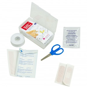 SETABLU Kit SOS Pronto soccorso 931507 cerotti forbicine...