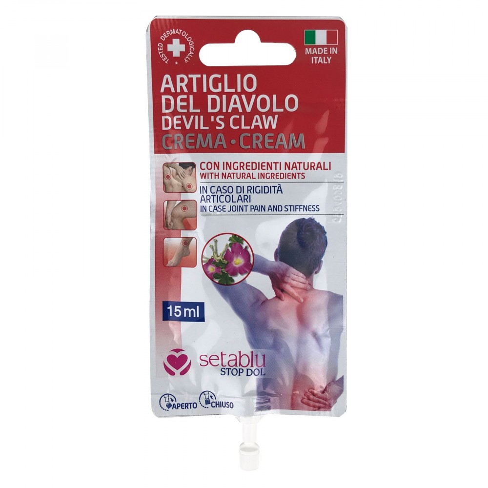 SETABLU Crema Artiglio del diavolo 571142 tubetto 3 applicazioni 15 mL