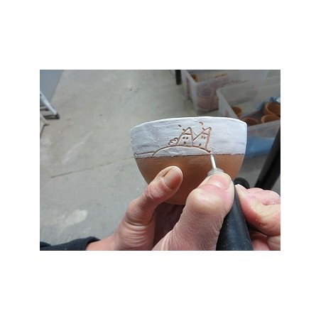 Mini trapano  con accessori in valigia 218 incisioni e intagli  170 watt