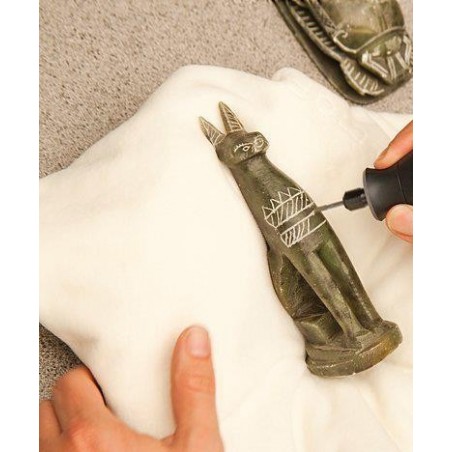 Mini trapano  con accessori in valigia 218 incisioni e intagli  170 watt