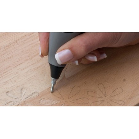 Mini trapano  con accessori in valigia 218 incisioni e intagli  170 watt