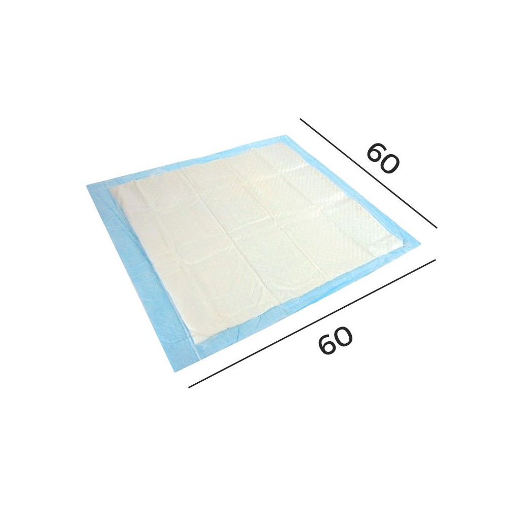 629313 Pack 12 traverse assorbenti per cani e gatti 60x60 cm cattura odori