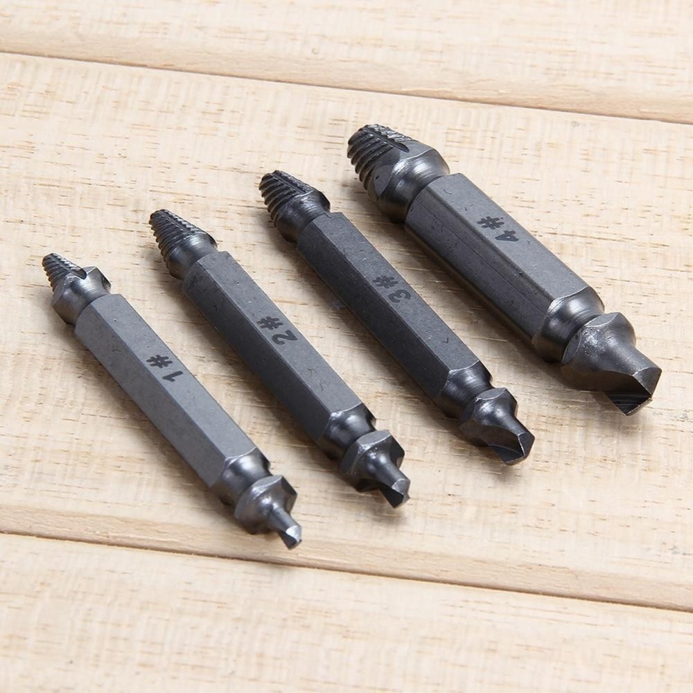 Kit 4 estrattori in acciaio per viti bulloni...