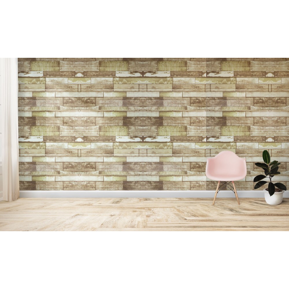 Parato 3D Adesivo in PE LEGNO VINTAGE 965464...