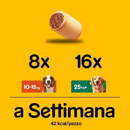 Pedigree Markies Biscotti deliziosi ripieni con midollo 500g omega3 vitamine