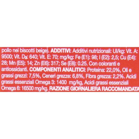 Friskies Mini Rings Alimento Cani Adulti con Manzo Pollo e Coniglio 500g