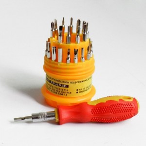 Set cacciaviti 32 pz punte croce taglio torx intercambiabili 2