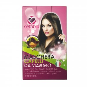 KIT SETABLU maschera per capelli da Viaggio 936915 da 4... 2